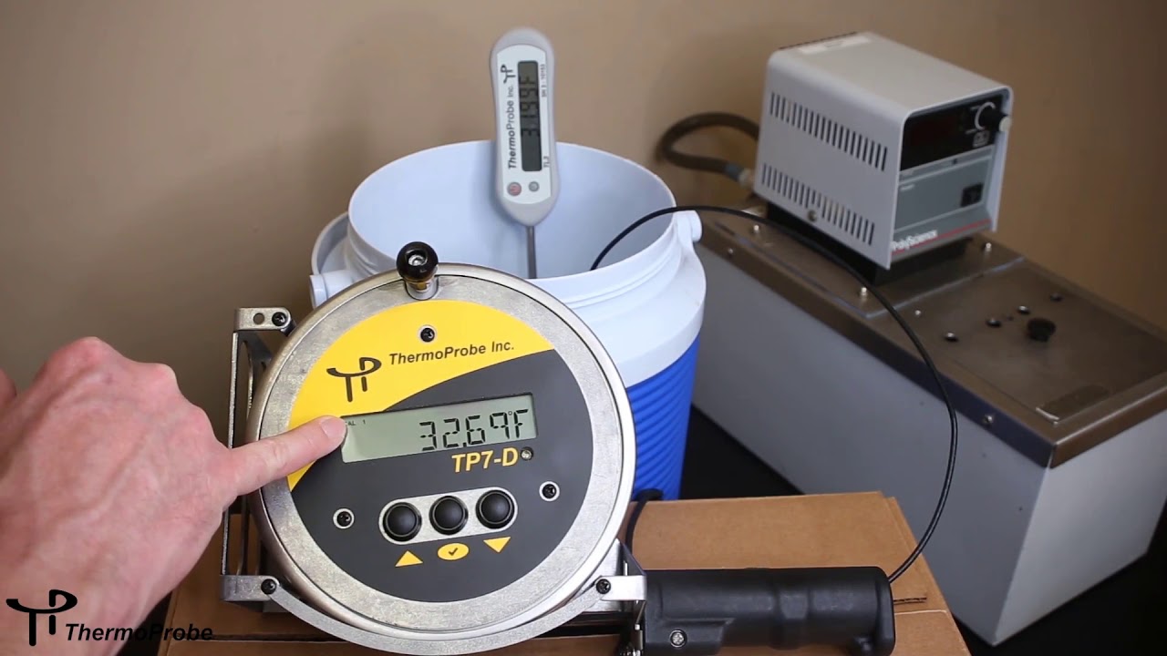 ThermoProbe TP7-D or TP9-A Calibration