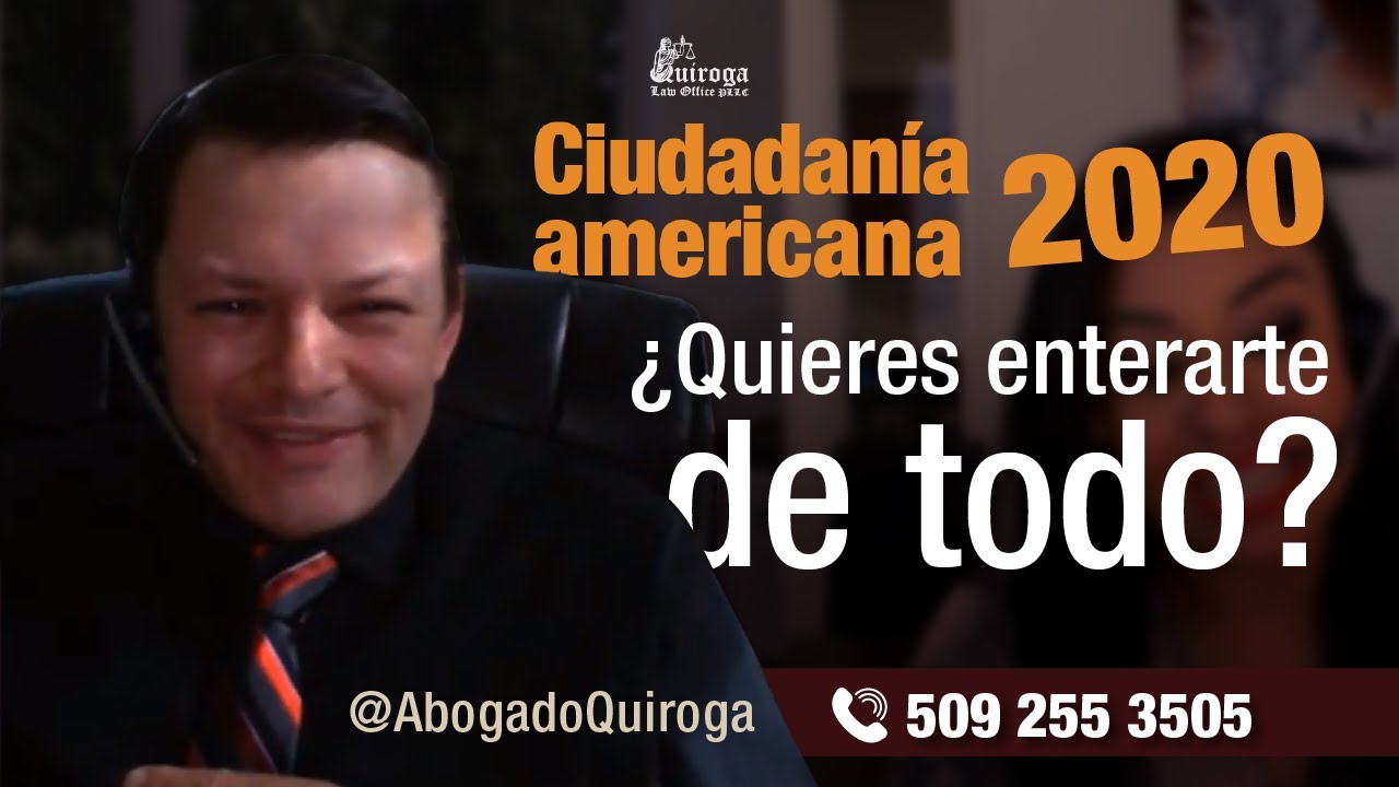 Ciudadania americana 2020. ¿Quieres enterarte de todo? Mira este video