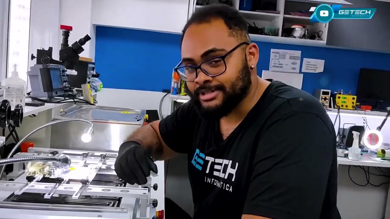 AMD RX 550 Powercolor ligando, mas sem vídeo - REPARO COMPLETO - Getech Barueri-SP