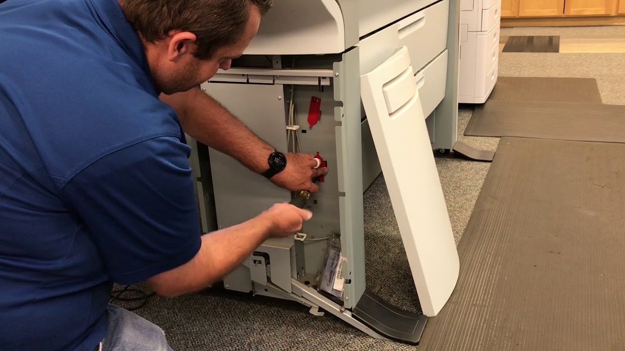Oce Colorwave 500/700 Drawer lockdown