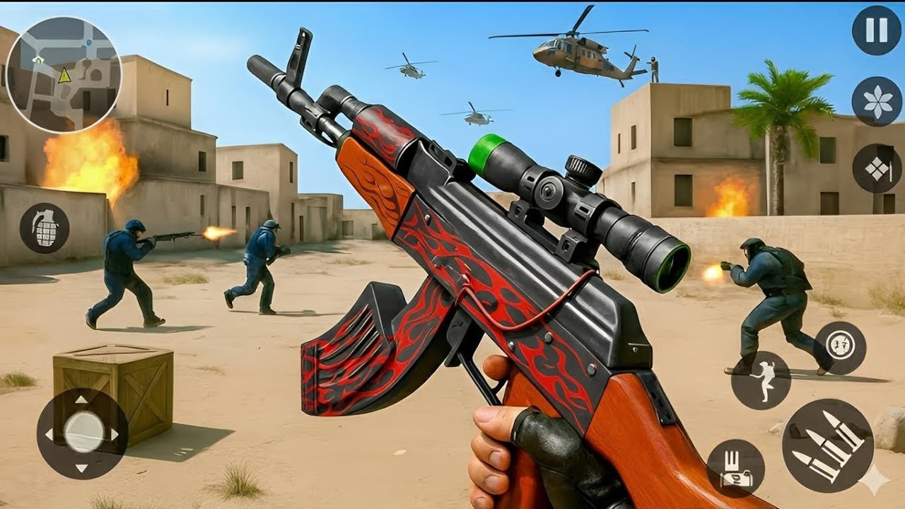 Action Shooting Game Banduk Wala Game Goli Wala Game - Android Gameplay 