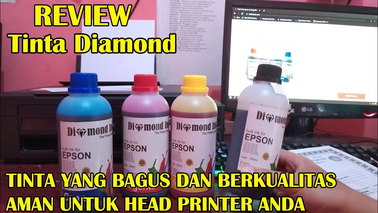 TINTA DIAMOND MURAH DAN BERKUALITAS UNTUK PRINTER ANDA