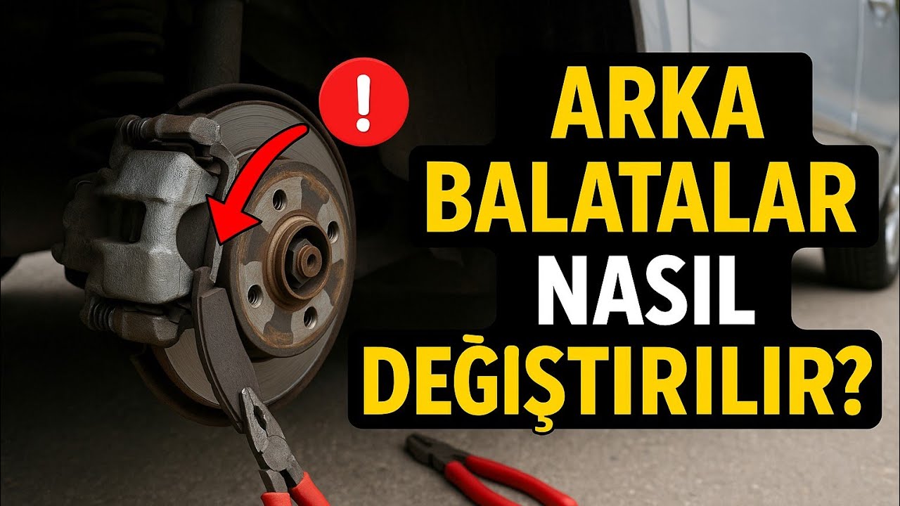 Astra h arka balata değişimi, kendin yap