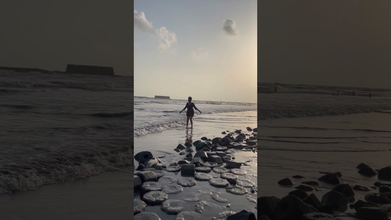 Are you a beach person🌊 or a mountain person⛰️?  #haritha #harithanair #travel #beach #trip