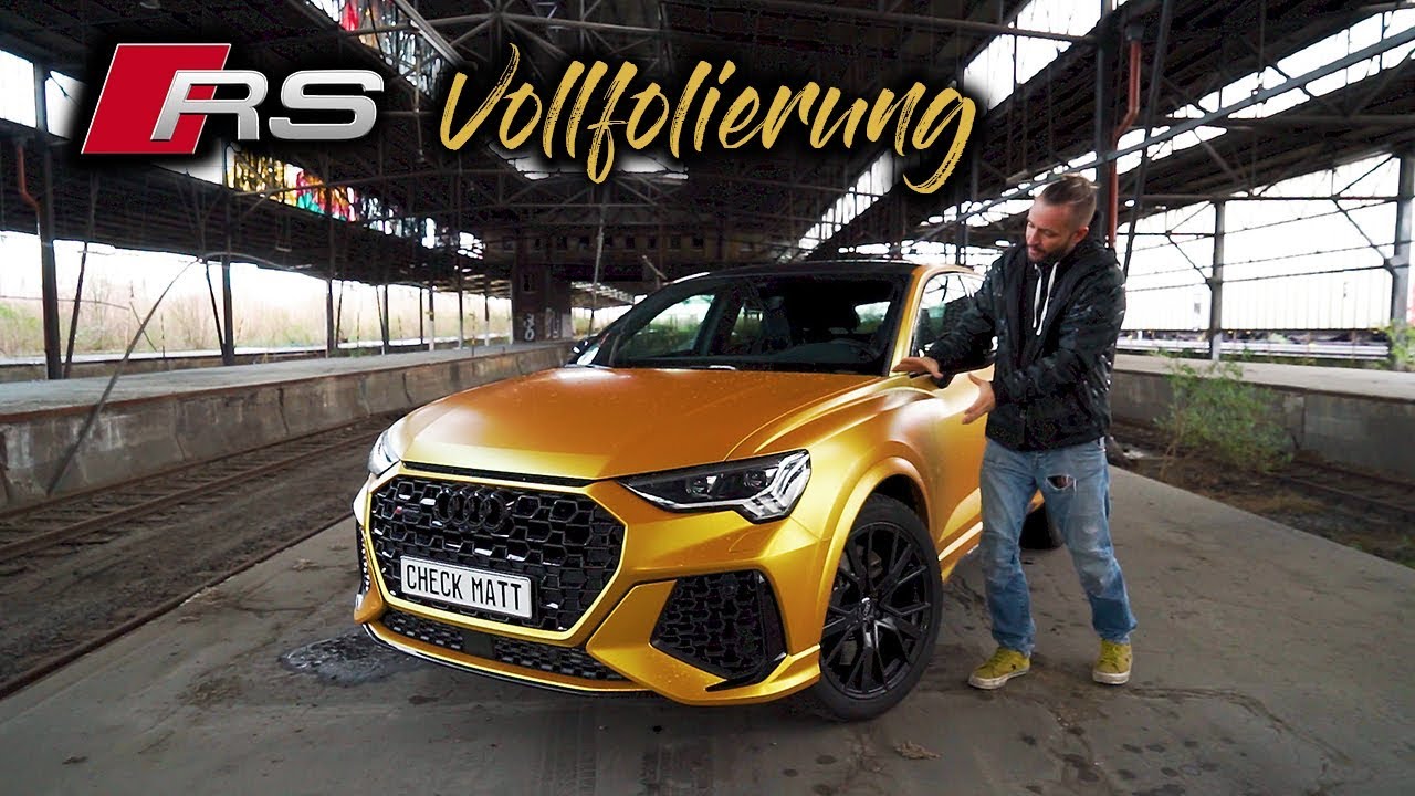 RSQ3 VOLLFOLIERUNG IN ENERGETIC YELLOW!! | CHECK MATT DORTMUND