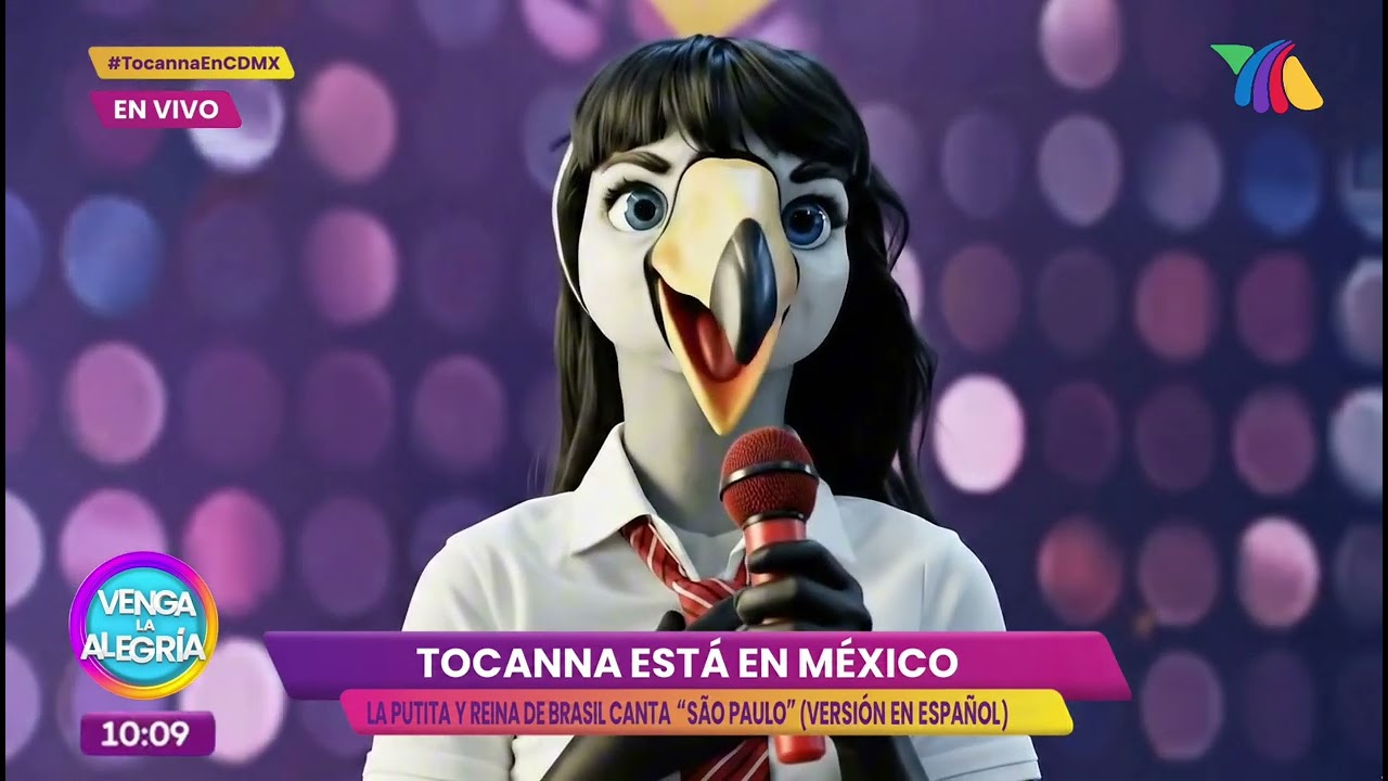 Tocanna - S&atilde;o Paulo [Spanish] (Official Video/Live Venga La Alegr&iacute;a, TV Azteca)