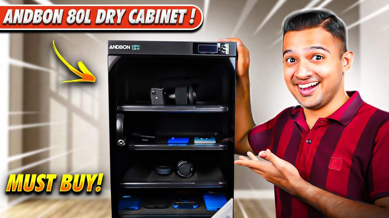 Andbon 80L Dry Cabinet Review : Must Buy For Content Creators ! 🔥
