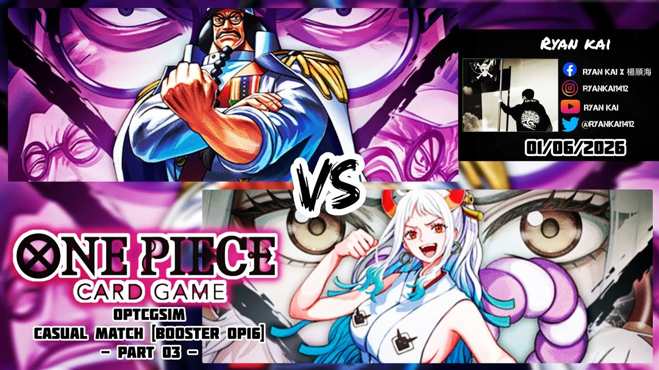 One Piece OPTCG Sim Casual Match Booster OP16 (Part 03) - Sengoku vs Yamato