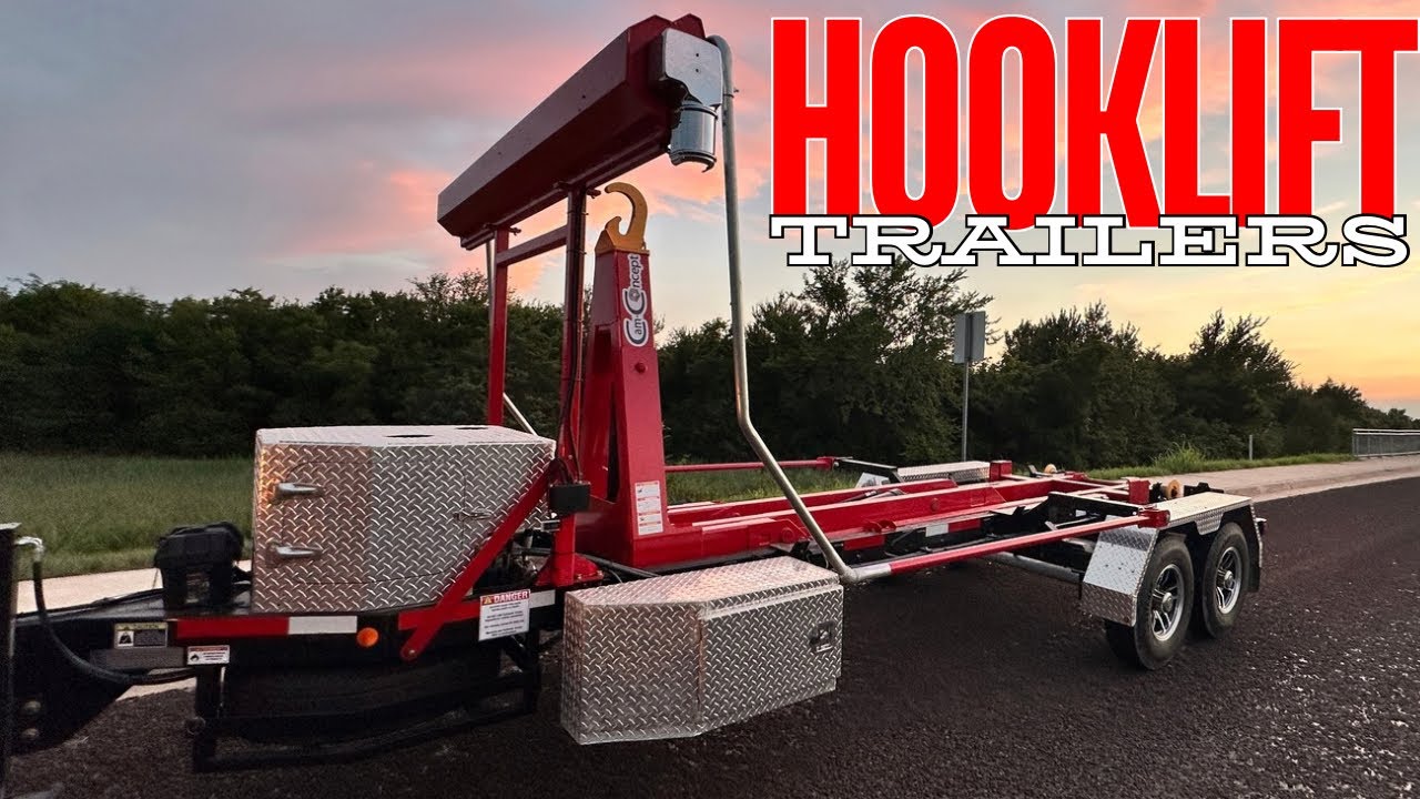My New $27K Hooklift Dumpster Trailer is a GAME CHANGER! 🚛