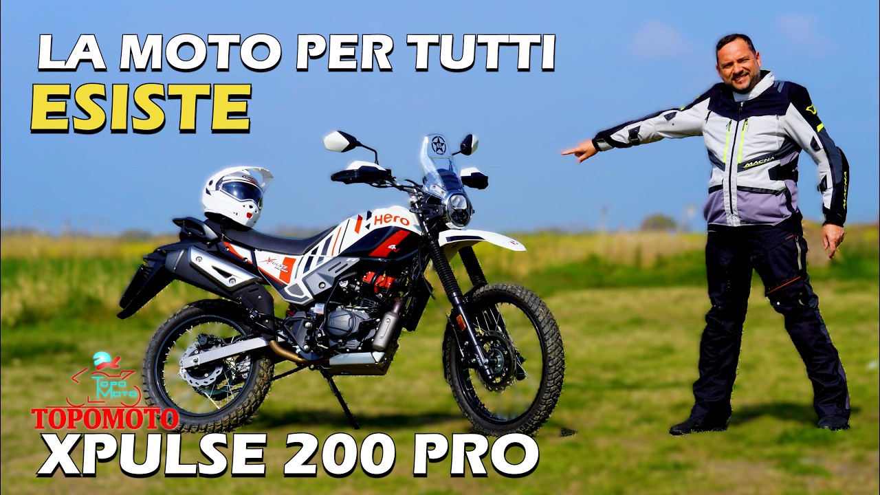HERO MOTO XPULSE 200 PRO SEMPLICE e PER TUTTI