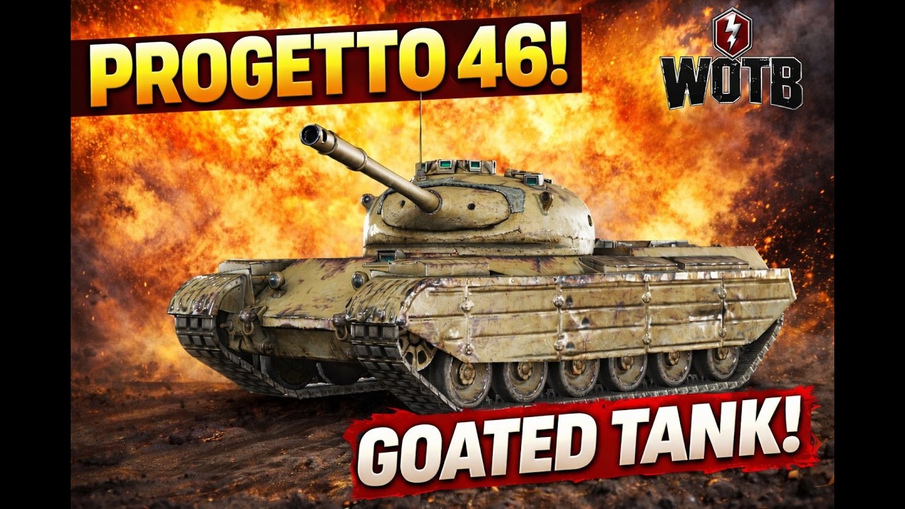 GOATED TANK!!! High damage replay in the Progetto 46.
