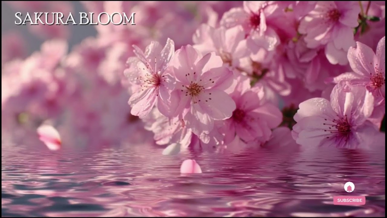🔴 春のささやき – 桜と川のせせらぎ | 安らぎと睡眠の音楽