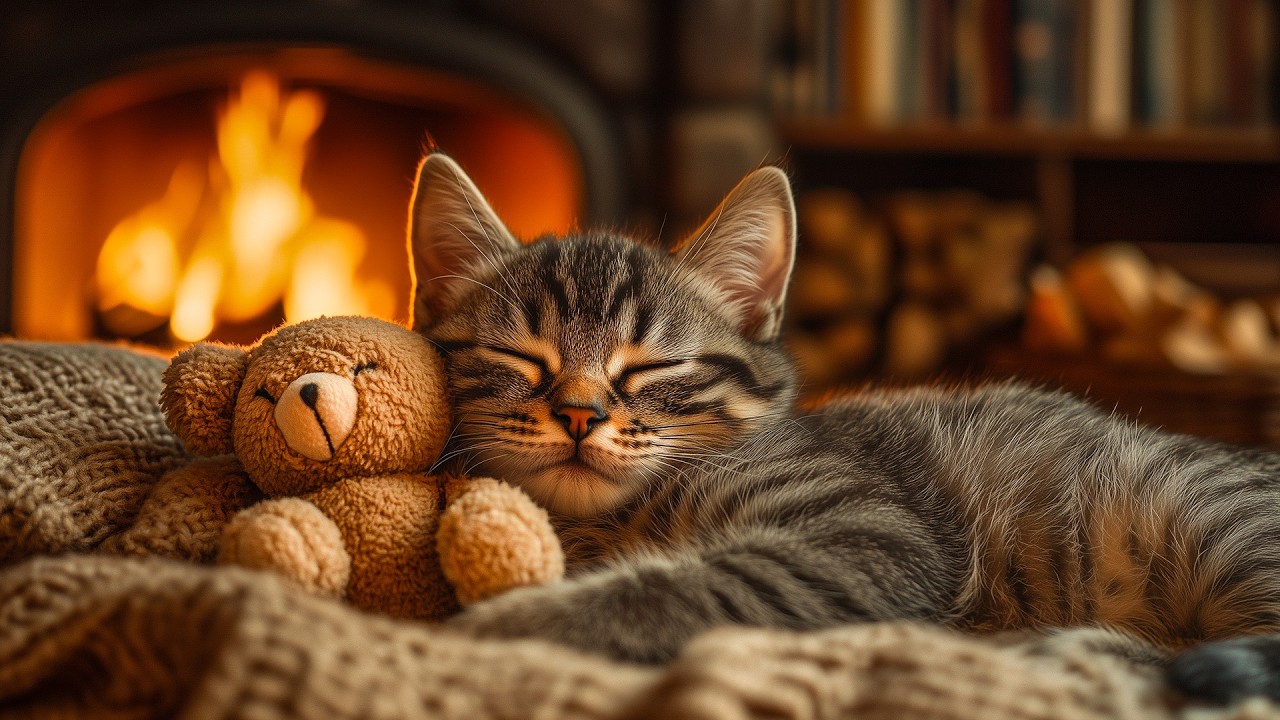 Relaxing Cat Music 🐈 432Hz Anxiety Relief Music for Cats, Soothe Your Cat with Cozy Ambience