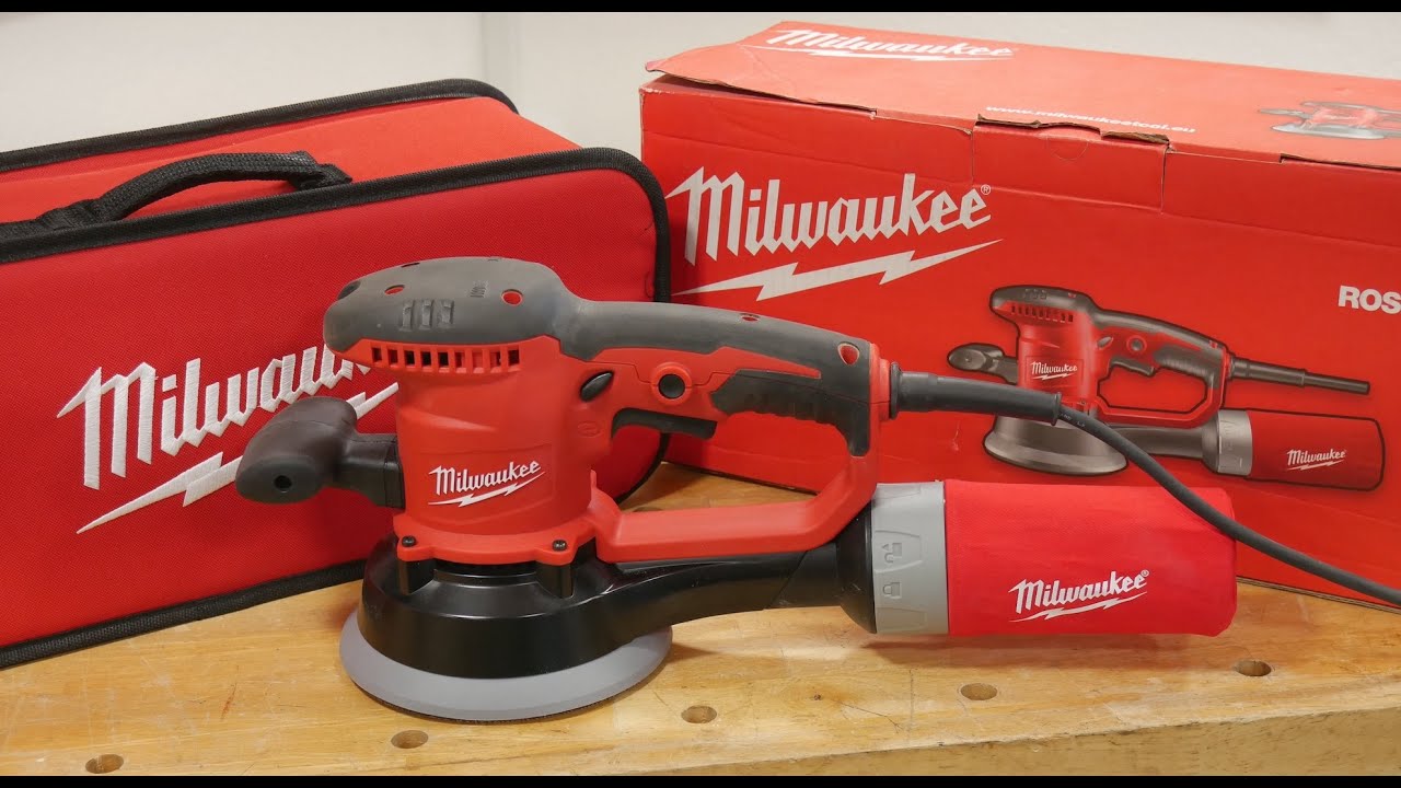 Unboxing: Milwaukee ROS 150E-2 random orbital sander