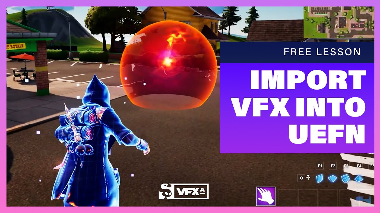 Импорт визуальных эффектов в Unreal Editor для Fortnite (UEFN)