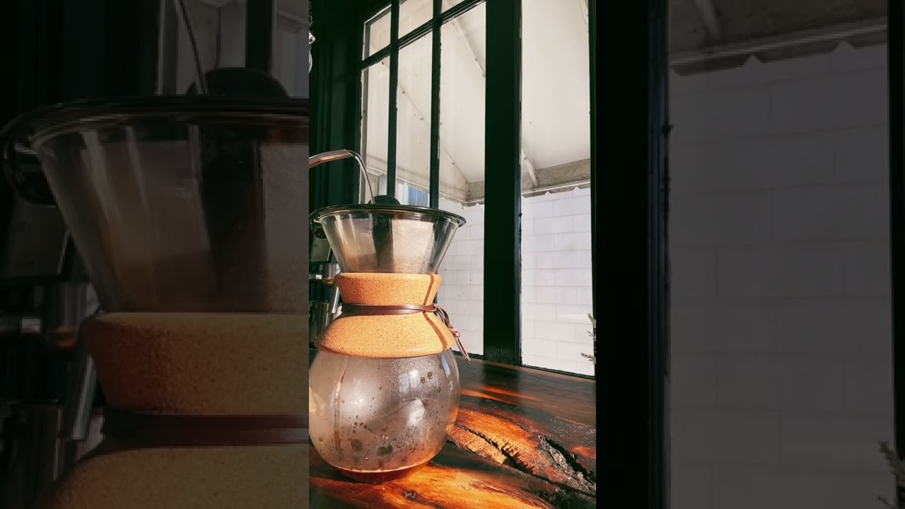 ..Hot coffee on a sunny morning #aestethic #relax #cozy #soothingambience #soundsofnature #shorts