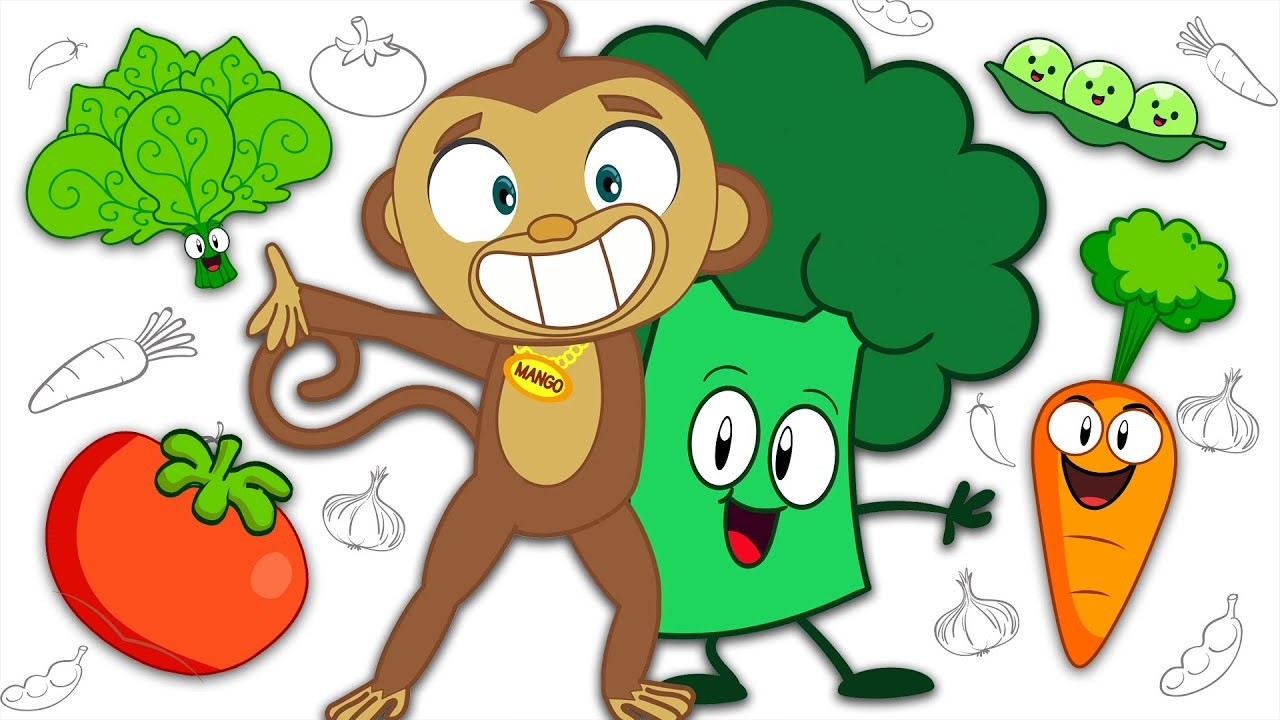 I Love Vegetables | Hindi Kids Songs Series - Ep3 | Annie Aur Ben Ki Paathshala