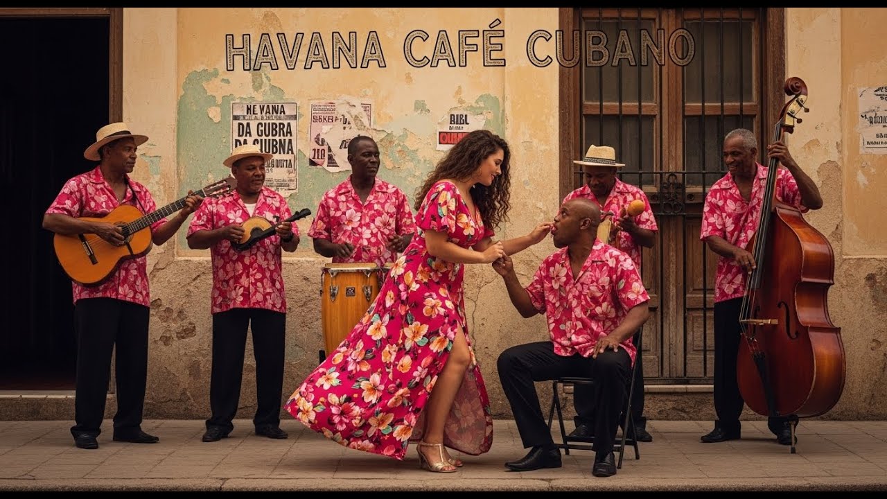 Café Cubano Music 🎹: Caribbean Café Nights & Gentle Piano Jazz • mix72