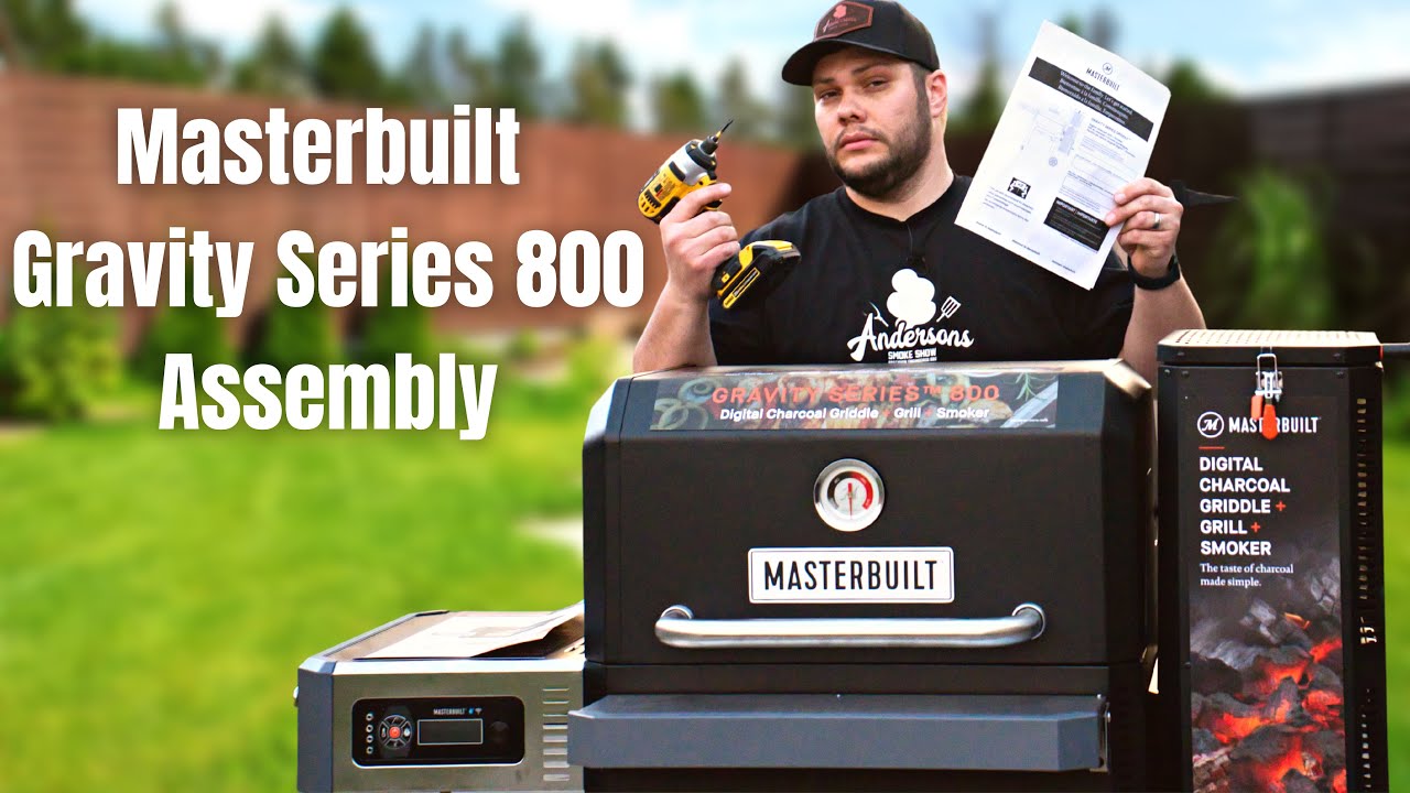Сборка Masterbuilt Gravity 800