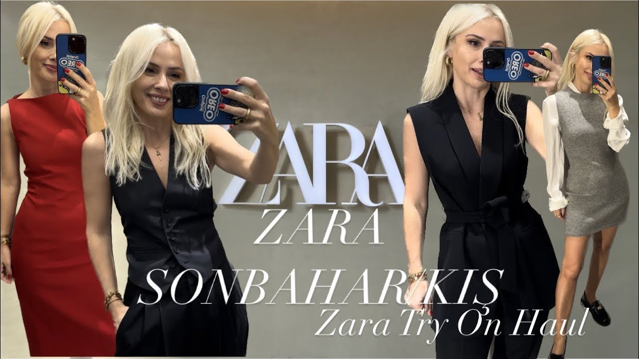 ZARA SONBAHAR/KIŞ YENİ SEZON TURU-VLOG-ZARA TRY ON HAUL