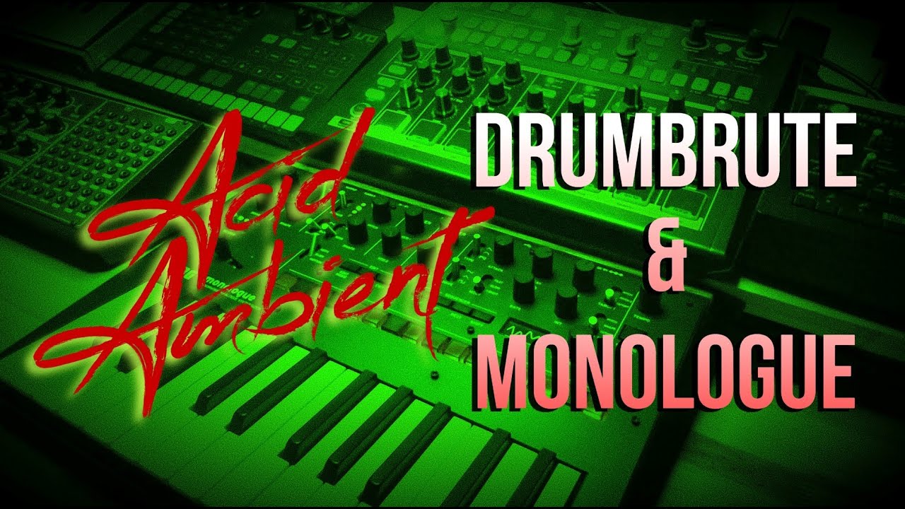 AMBIENT ACID │ ARTURIA DrumBrute & KORG Monologue - Lemmon