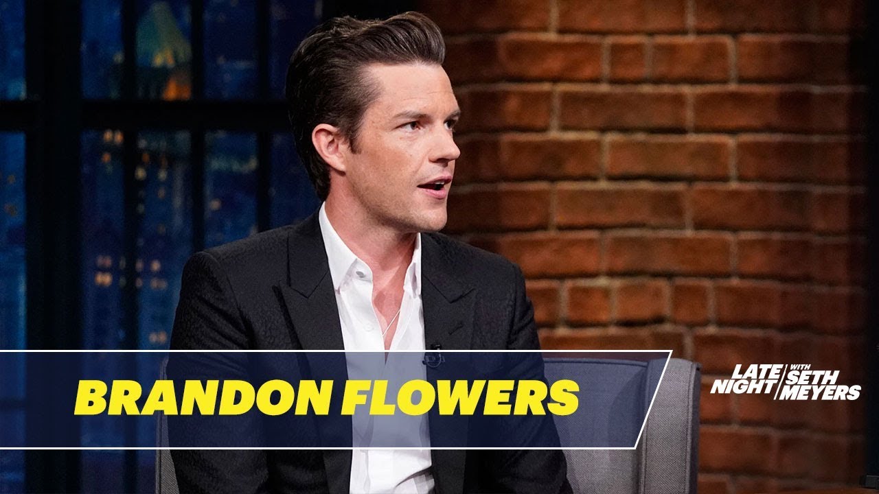 Brandon Flowers' Kids Fall Asleep at His Shows