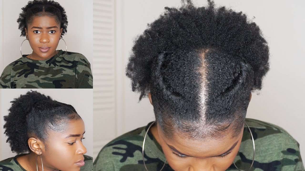 QUICK & EASY Sleek Twist Style on Short 4c Natural Hair!!!|Mona B.