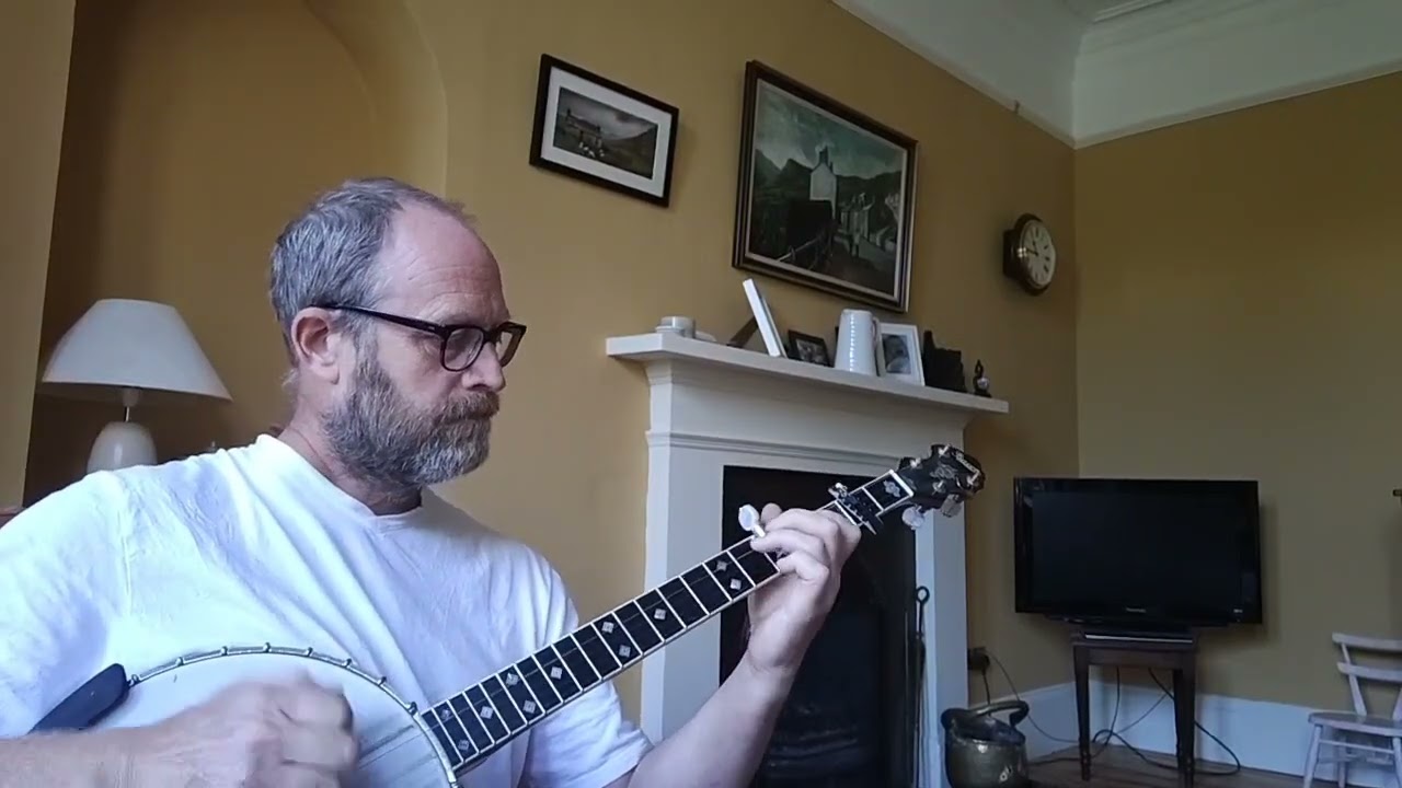 St Anne's Reel. Clawhammer Banjo. Double C tuning, capo on 2nd fret.