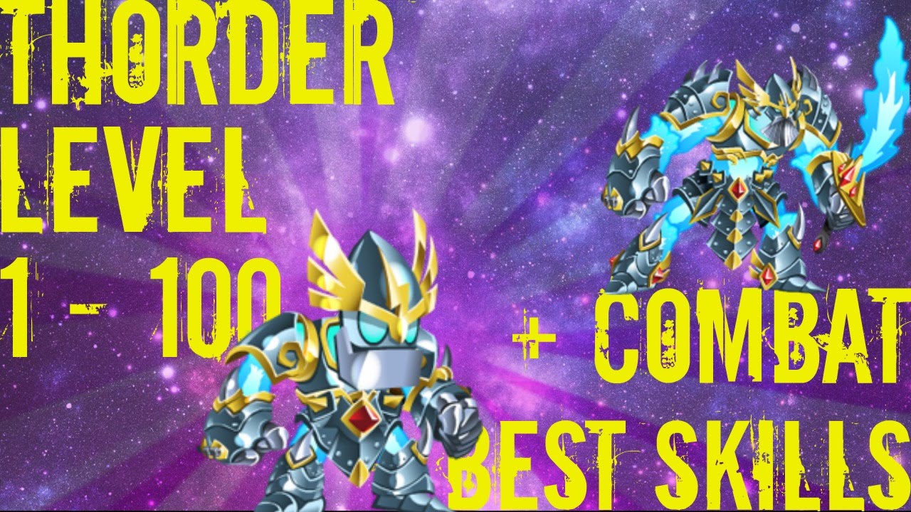 Monster Legends - Thorder Level 1 to 100