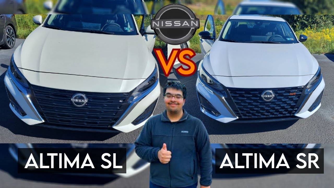 Сравнение Nissan Altima SR и SL 2025 года — основные отличия, которые вам нужно знать?