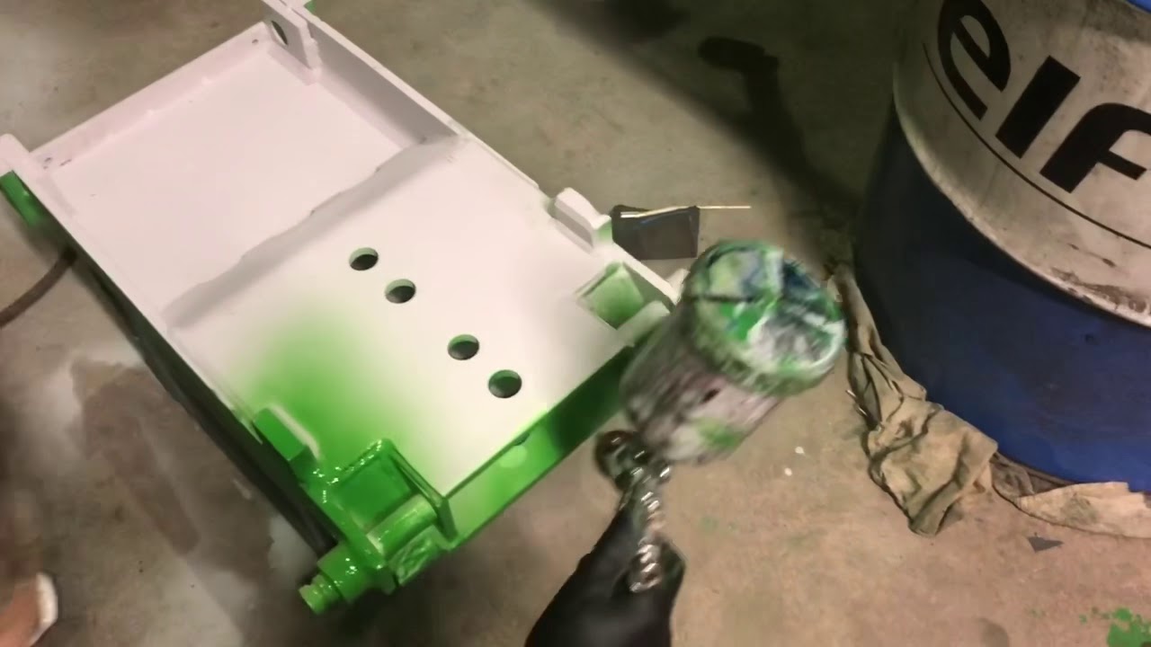 JOHN DEERE 2850.... FINAL GREEN SPRAYING