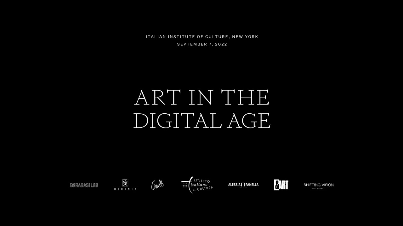 Art in the Digital Age | New York Italian Cultural Institute