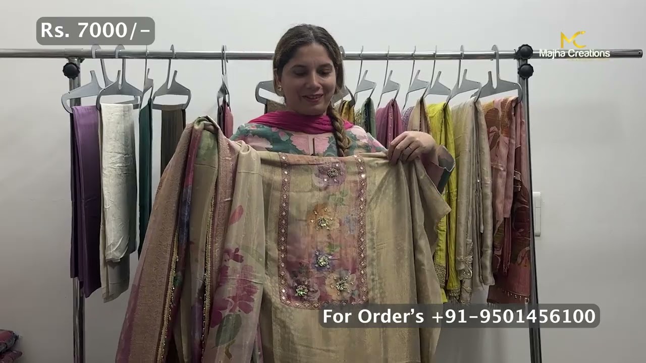 Limited Edition Party Wear Collection, Mohali Boutique Majha Creations