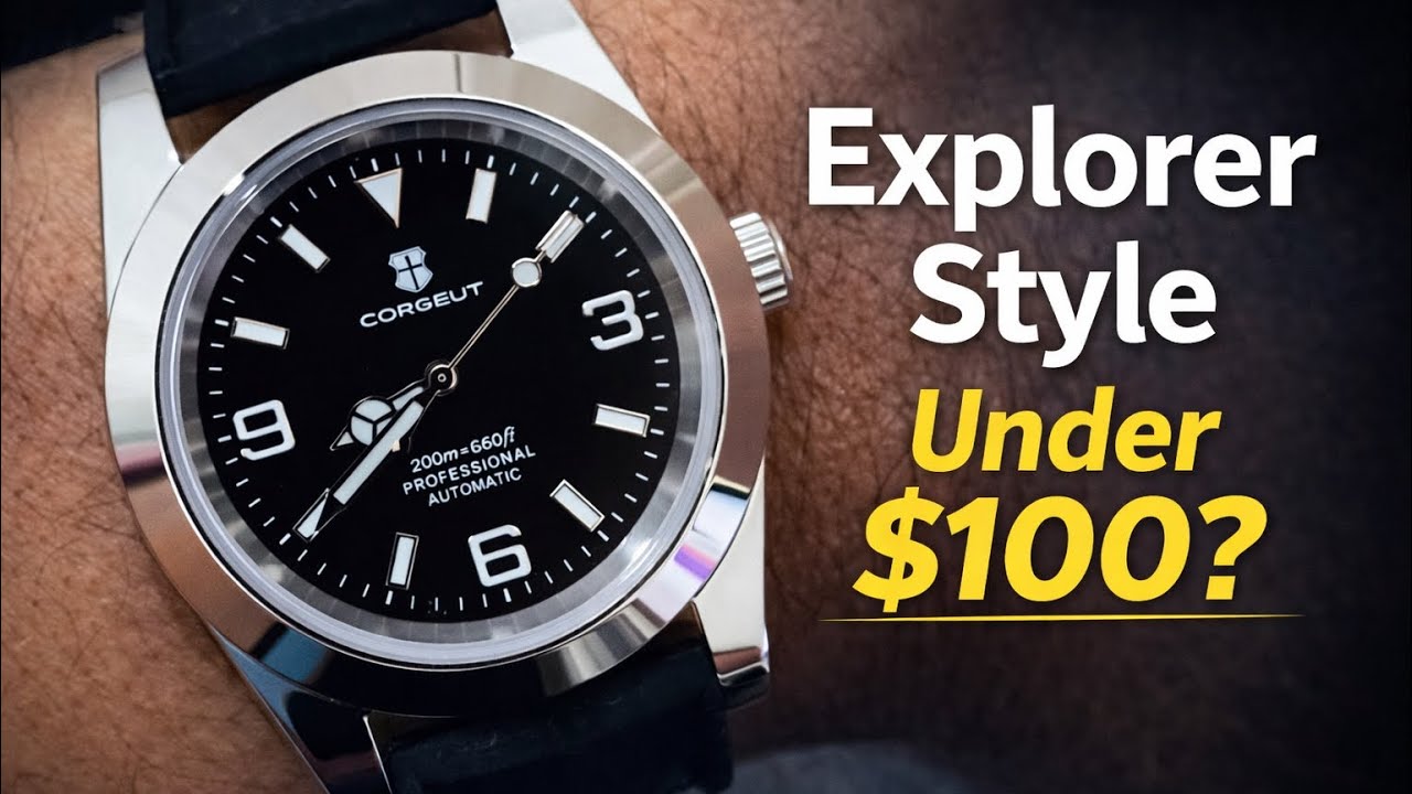 Corgeut Explorer 2029-3 Review: Best Budget Explorer Homage Watch?