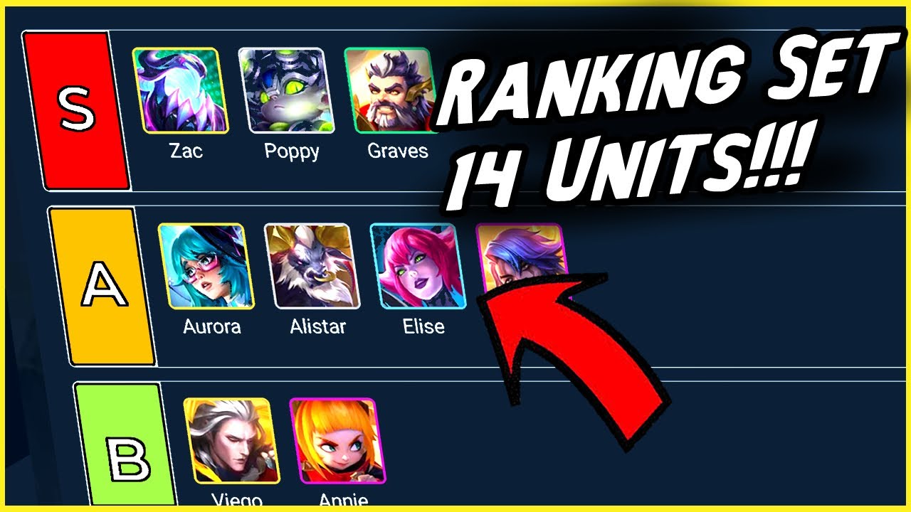 Ranking EVERY TFT Set 14 Unit By Cost - Tier List Mid Set Update!!!