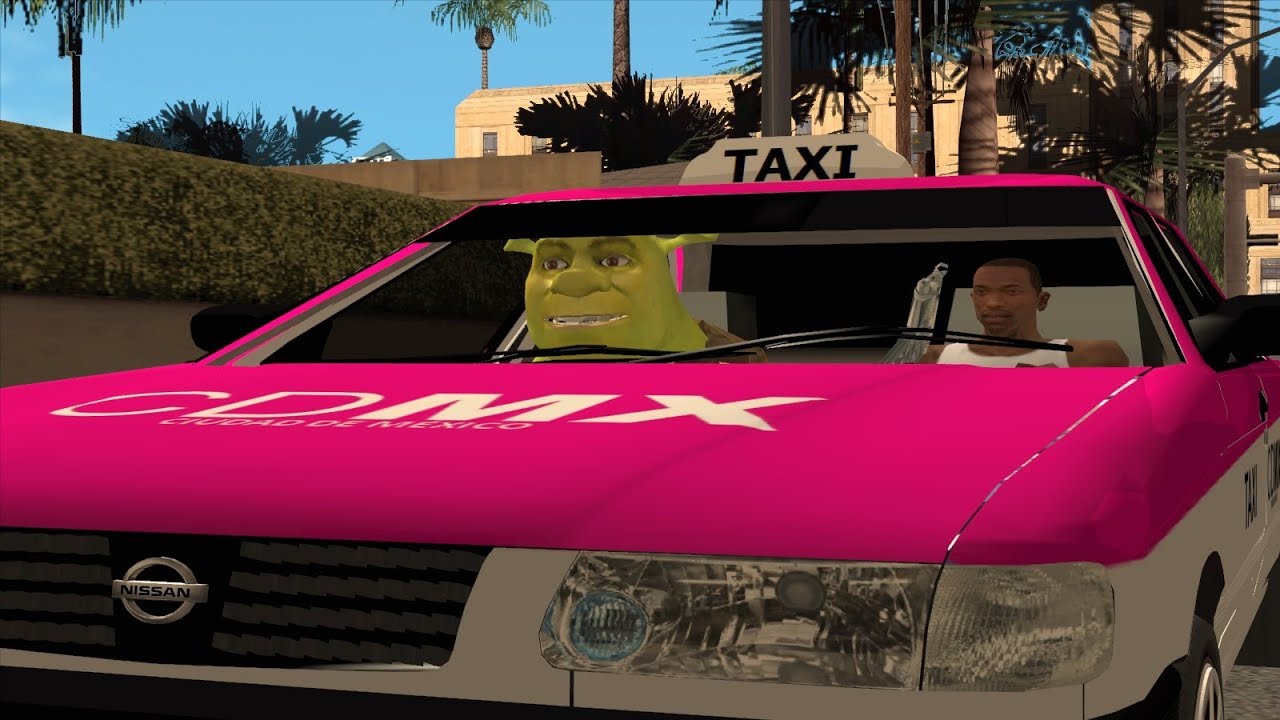 GTA San Andreas (Loquendo) CJ ES TAXISTA DE LA CIUDAD DE MÉXICO