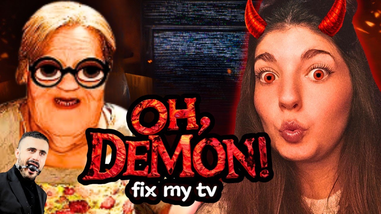 EL JUEGO DE TERROR de MisterJagger- Oh Demon! Fix my TV