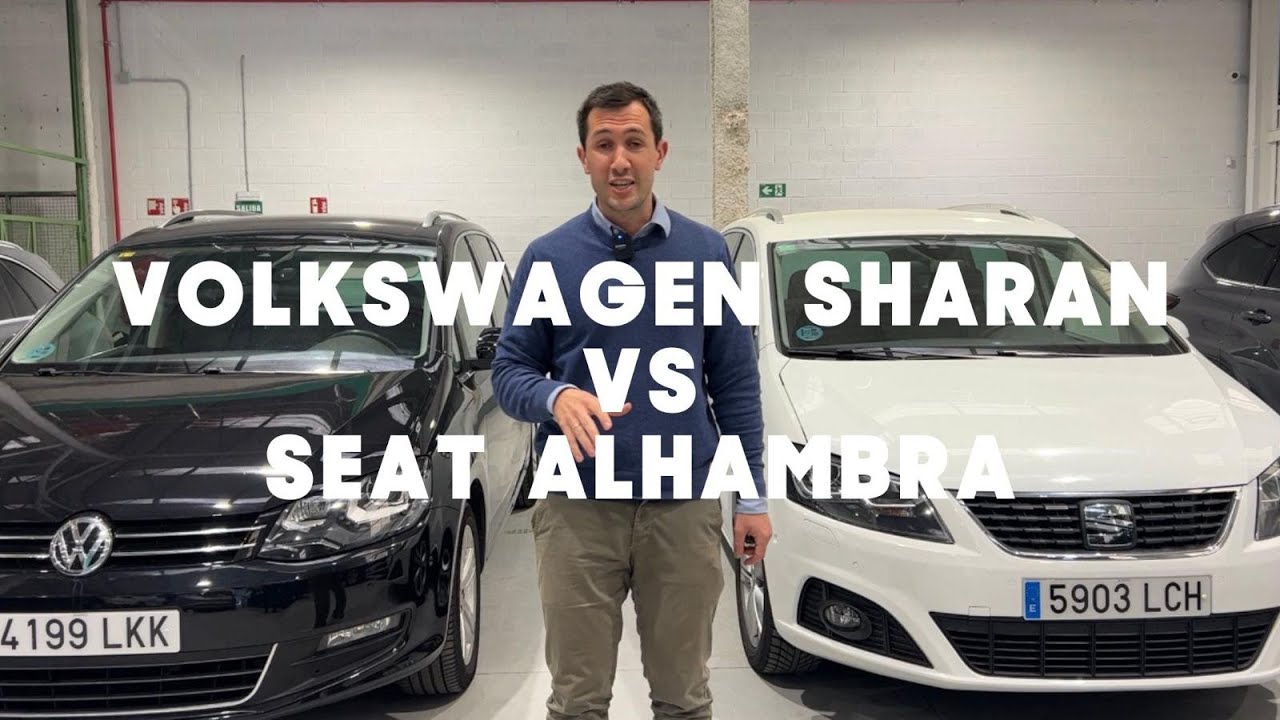 Comparativa Seat Alhambra vs. Volkswagen Sharan: ¿Cuál elegir?