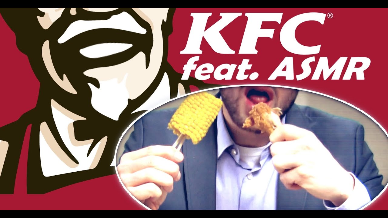 Asmr Eating Chicken From Kfc | kentucky fried chicken menu | MrFav Amazing Eating Sounds