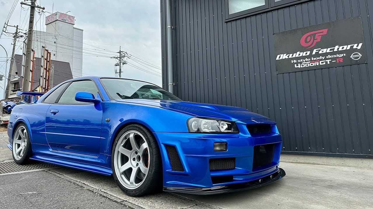 JDM Expo/Okubo Factory R34 Nissan Skyline