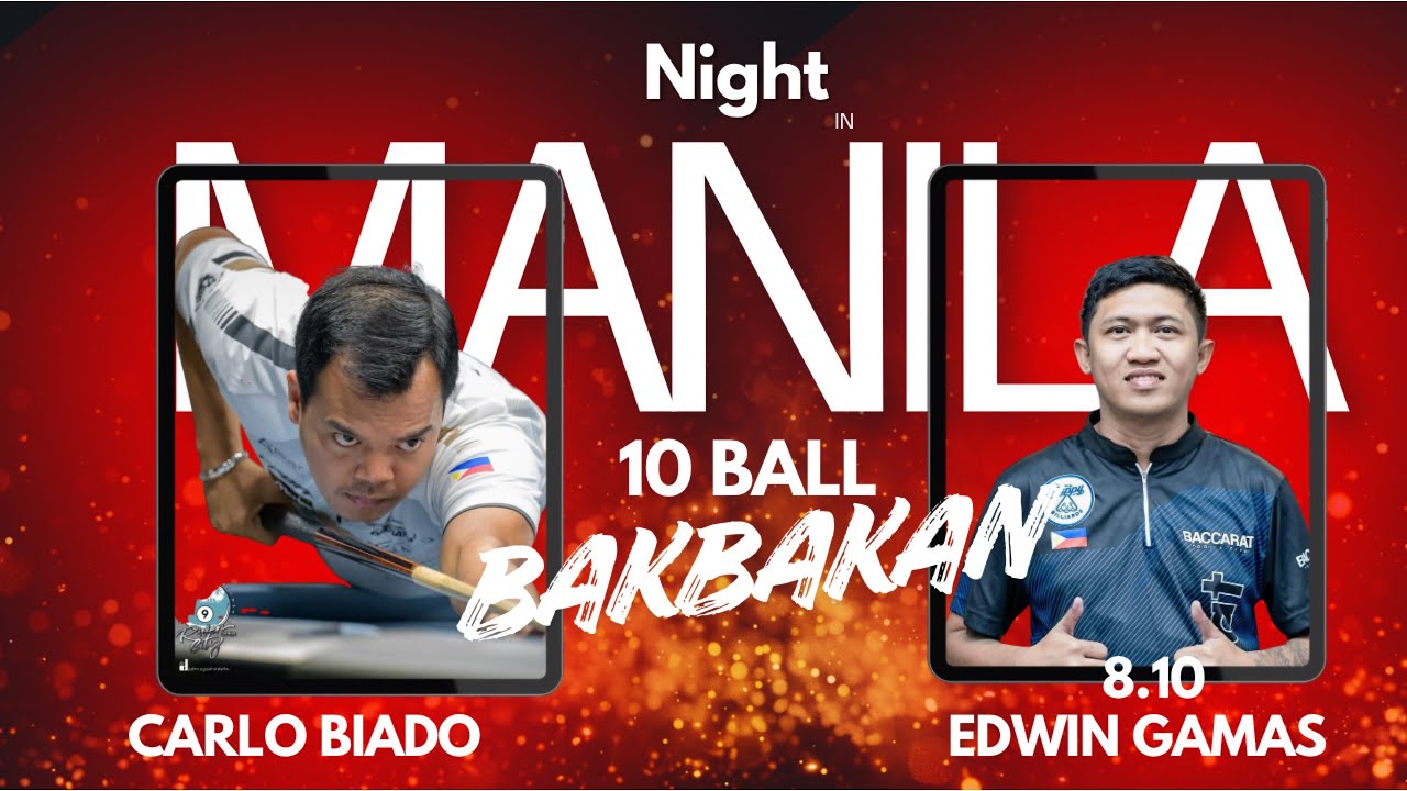 Carlo Biado VS Edwin Gamas (8.10) | Night in Manila | Race 15