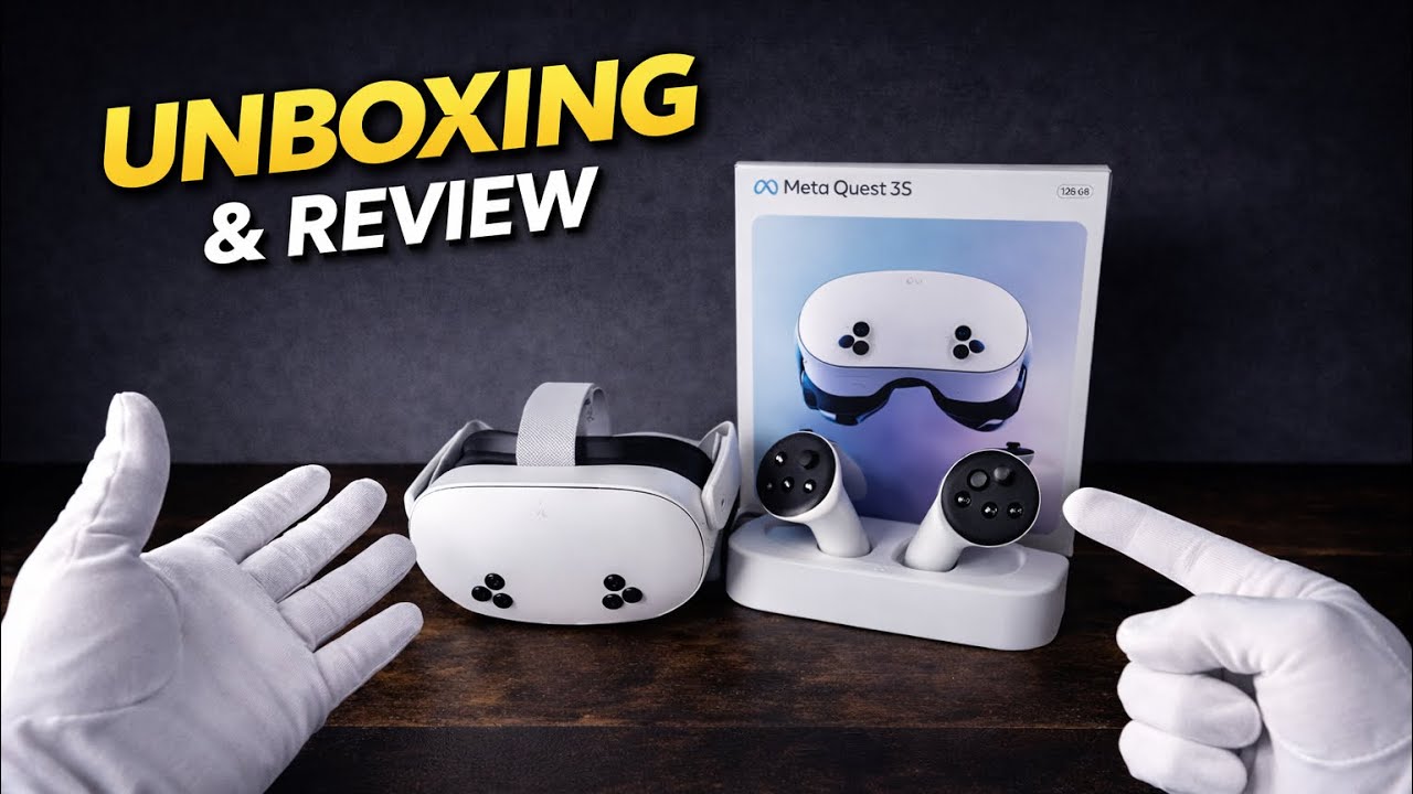 Meta Quest 3S UNBOXING & HONEST first IMPRESSION | First Time Using VR!