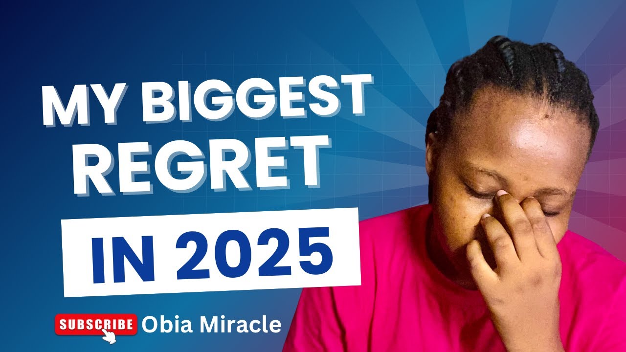 My Biggest Regret in 2025 and What I Learned.