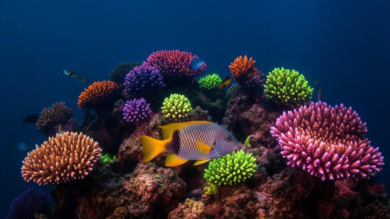 Peaceful Night Meditation with Gentle Underwater Sounds for Restful Night Dreams