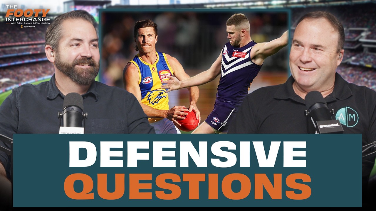 Freo and West Coast's backlines, Finals & Future of State Leagues | The Footy Interchange Exchange
