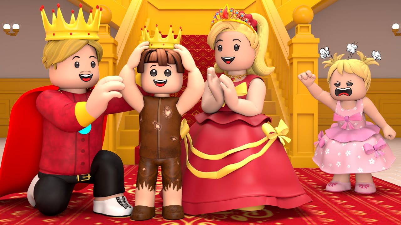 ROBLOX Brookhaven 🏡RP: Усыновлён королём и королевой | Roblox Edgar