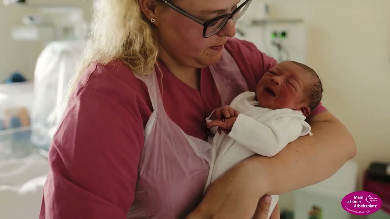 Sie versorgt die Allerkleinsten: Gesundheits- und Kinderpflegerin Konstanze Herms