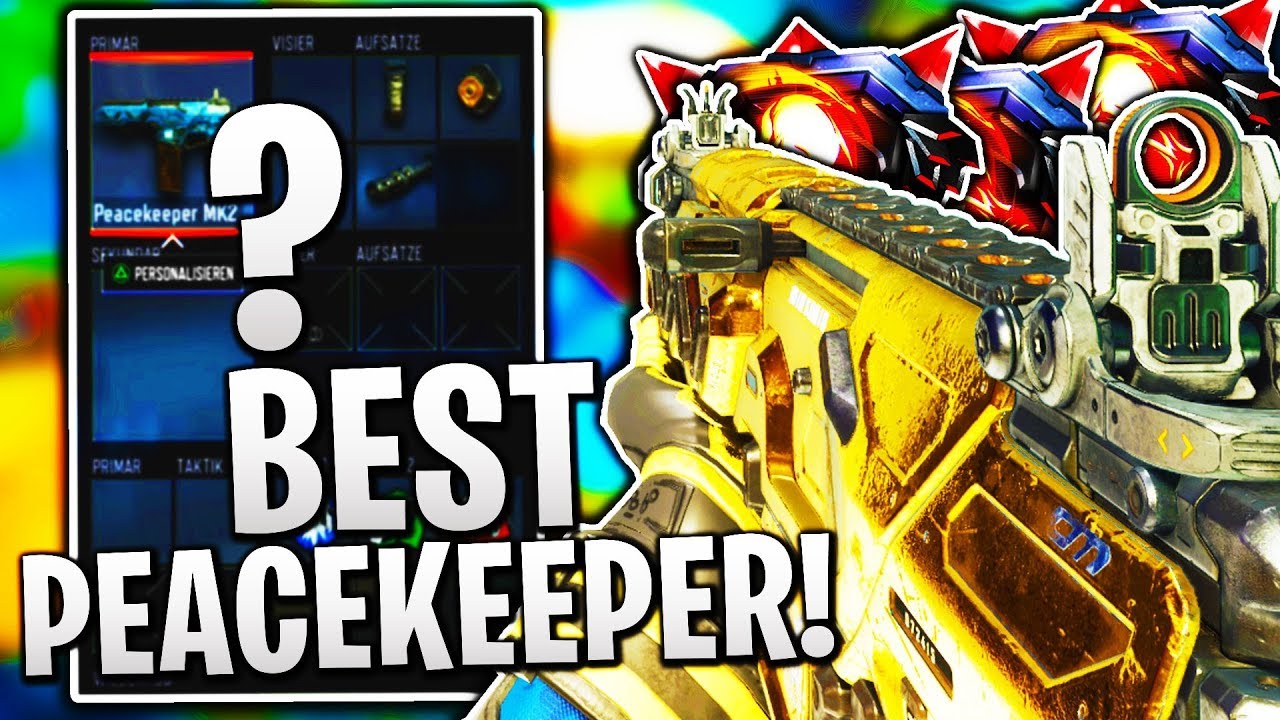 (BO3) OVERPOWERED CLASS SETUP! BLACK OPS 3 PEACEKEEPER IS INSANE! BEST CLASS SETUP IN THE GAME!