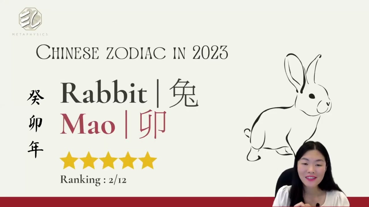 RABBIT ZODIAC FORECAST 2023  - 12 Animal Zodiac Signs in 2023