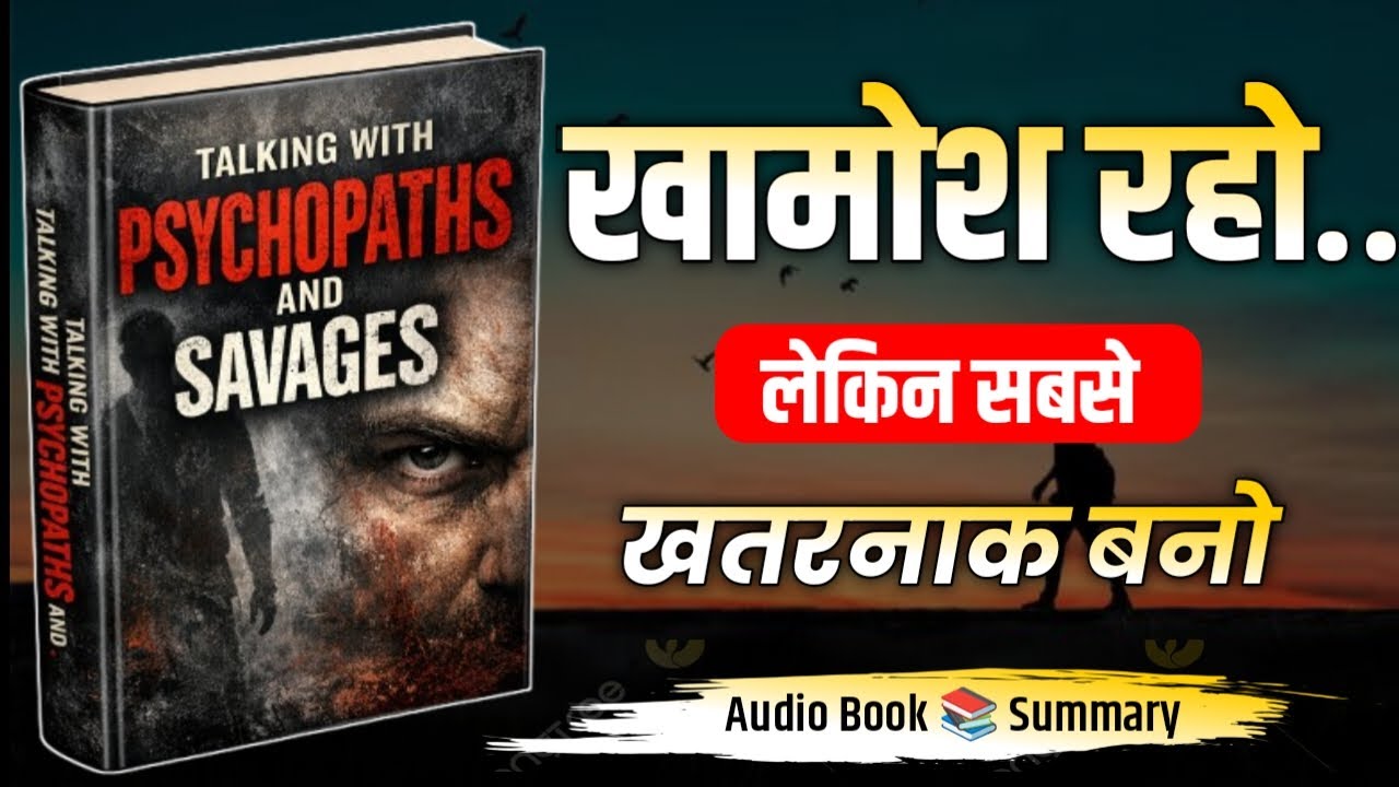 जिससे सब डरते हैं… उनसे बात करना सीखो | Talking With Psychopaths & Savages Book Summary (Hindi)